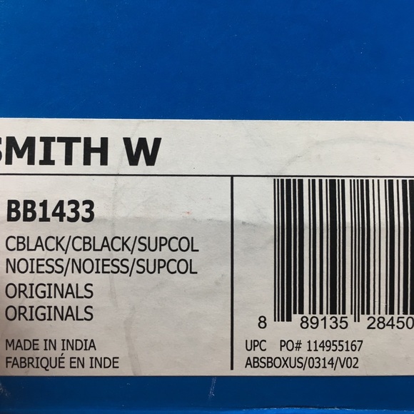 Adidas Stan Smith Sneakers BB1433 Black Gold Shoes - Picture 6 of 8